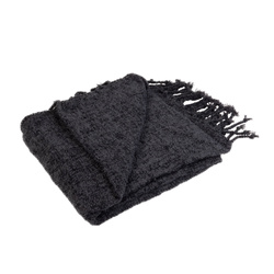 Cuvertura de pat cu franjuri MELISSA, 125 x 150 cm