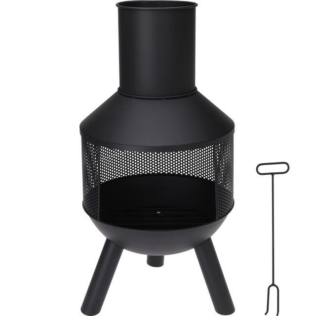 Semineu metalic, 76 cm