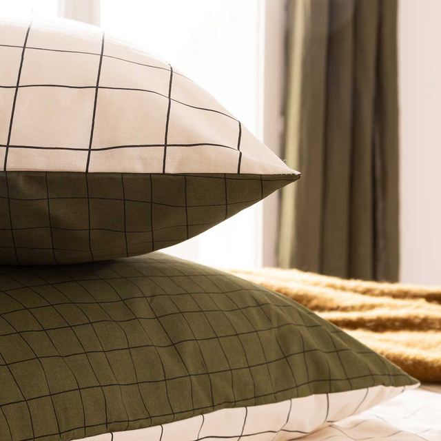 Lenjerie de pat cu model geometric MAATI, 240 x 220 cm