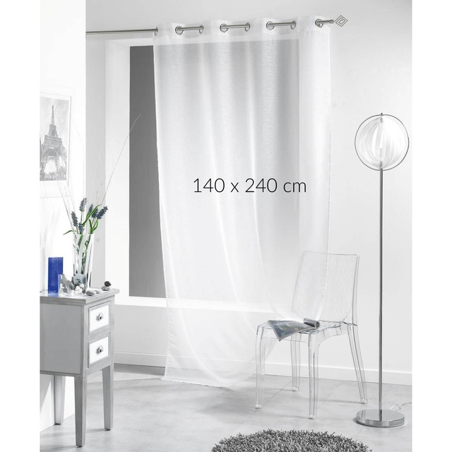 Perdea sufragerie cu ghidaje VOLINE, 140 x 240 cm