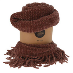 Pătură boho cu ciucuri, tricotată, 120 x 150 cm