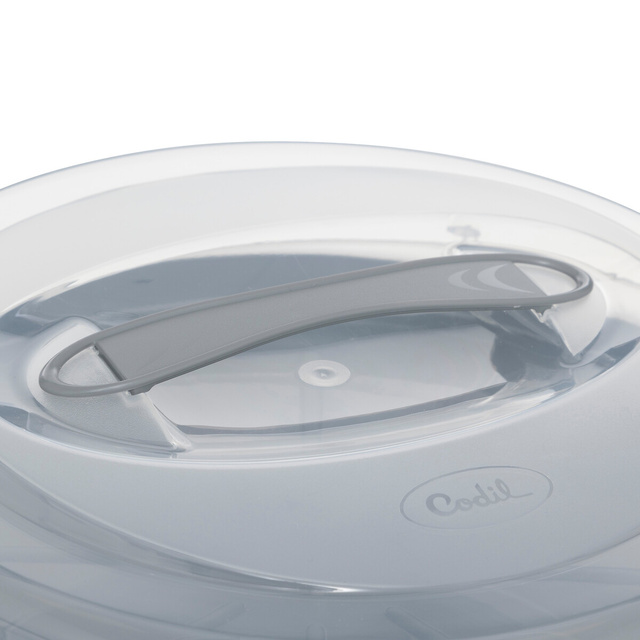 Cutie rotundă pentru tort reversibilă PP