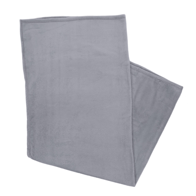 Pătură din pluș 130 x 160 cm, gri