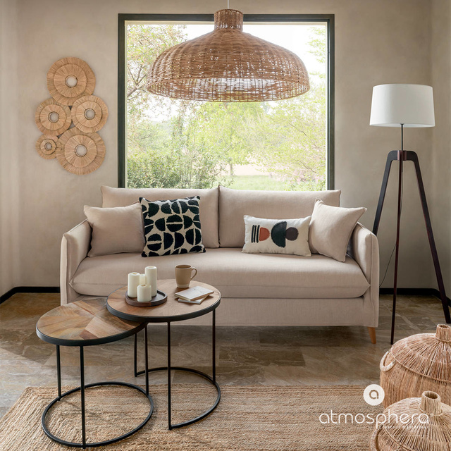 Perna decorativa Ori, bumbac, 45 x 45 cm