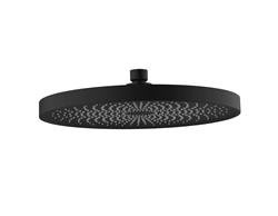 Capat de dus rotund de tavan SOFTWATER, Ø 26 cm, negru, WENKO
