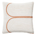 Perna decorativa Rivi, model brodat, bumbac, 40 x 40 cm