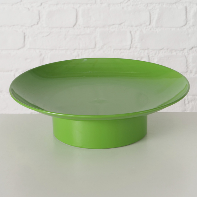 Placi metalice pe picior PLANA, 2 buc Ø 32,5-28 cm