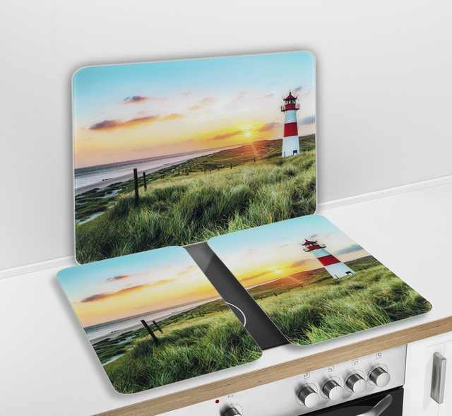 Plita de protectie pentru aragaz LIGHTHOUSE, 56 x 50 cm