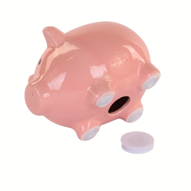 Pușculiță din ceramică, 18 x 15 x 13 cm