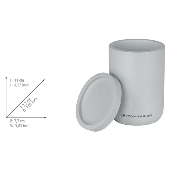 Organizator rotund cu capac TOM TAILOR