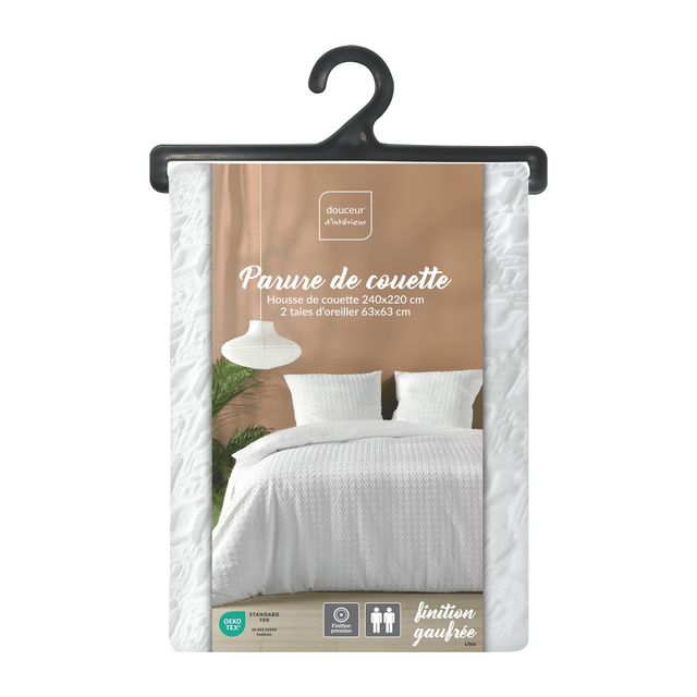 Set lenjerie de pat din microfibra LITEA, 240 x 220 cm