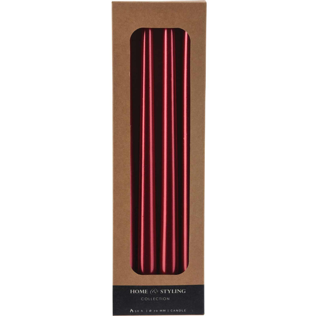 Candele metalice pentru masă, 30 cm