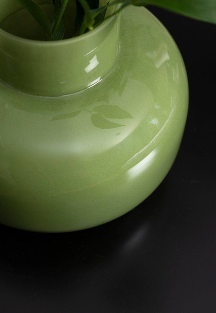 Vază decorativă din sticlă colorată ILMA, 16 cm