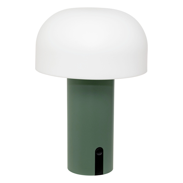 Lampa de exterior, metal verde, JANY, 22 cm
