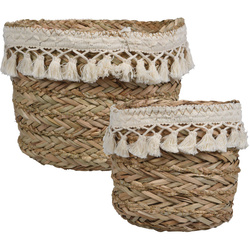 Cosuri de depozitare BOHO pentru copii, 2 bucati