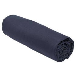 Cearsaf de pat cu elastic Plain, din bumbac, 160 x 200 cm