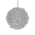 Decorațiune exterioară de iluminat în formă de bilă, 30 cm