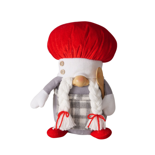 Figurina textilă bucătar COOKY, înălțime 28 cm