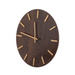 Ceas de perete cu cadran minimalist imitand lemnul, MDF, Ø 40 cm