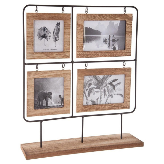 Rama foto cu suport colaj 4 fotografii, 42x36 cm, Atmosphera Créateur d'intérieur