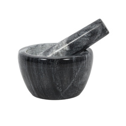 Mojar din marmură LUNO, Ø 10 cm