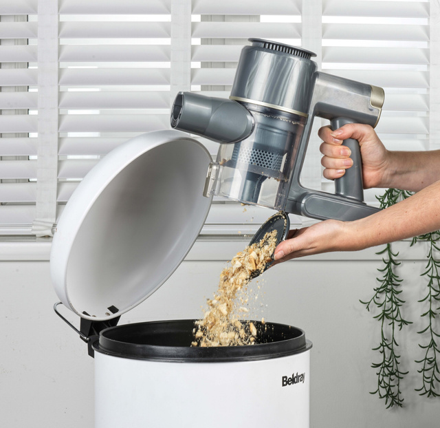 Aspirator vertical fără fir Beldray Airapid 2 în 1, 0,5 l