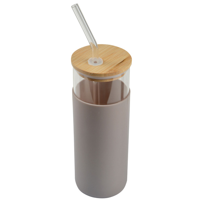 Sticla de apa cu capac din silicon, 0.5l