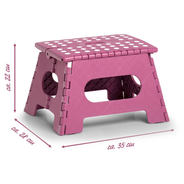 Taburet antiderapant, 35 x 28 x 22 cm, ZELLER