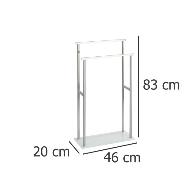 Suport prosop majordom, cu două niveluri, suport pentru prosoape, WENKO
