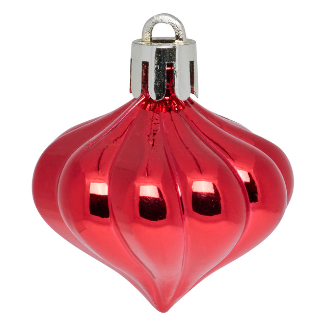 Set de globuri și decorațiuni de Crăciun, 60 de bucăți