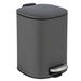 Cos de gunoi ALASSIO cu pedala si functie Easy-Close, 5 L, gri, Wenko