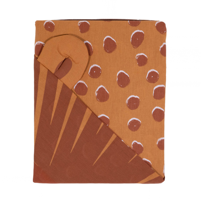 Lenjerie de pat pentru copii MAGIC JUNGLE cu urechiușe, 100% bumbac