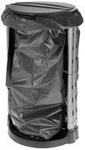 Suport pentru saci de gunoi, 120 l, gri