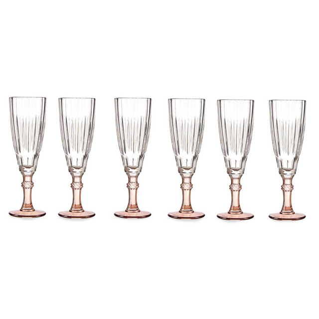 Set 6 pahare pentru sampanie,170 ml