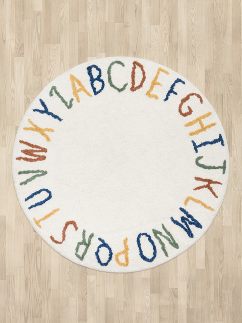 Covor bumbac cu buline, 70 x 120 cm