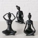 Figurină decorativă Yoga, femeie, 10 cm
