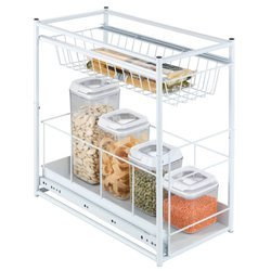 Raft de bucătărie extensibil, 45 x 23 x 45 cm