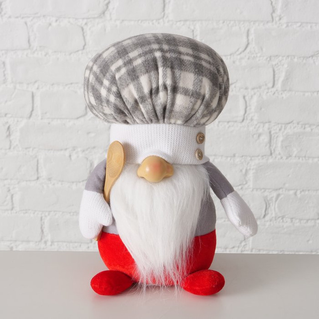 Figurina textilă bucătar COOKY, înălțime 28 cm