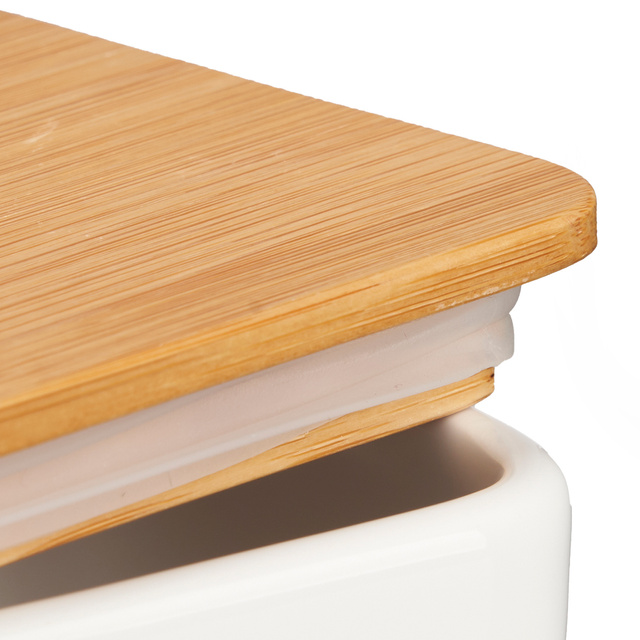 Untieră ceramică cu inscripția BUTTER, 10 x 16,5 x 8,5 cm