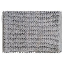 Covoras de baie, 50 x 75 cm, gri