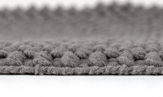 Covor de baie MONA, bumbac, 50 x 80 cm, gri inchis, WENKO