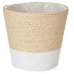 Masca împletită pentru ghiveci, Ø 12,5 cm