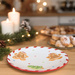Farfurie de Crăciun, 22 cm, TURTĂ DULCE