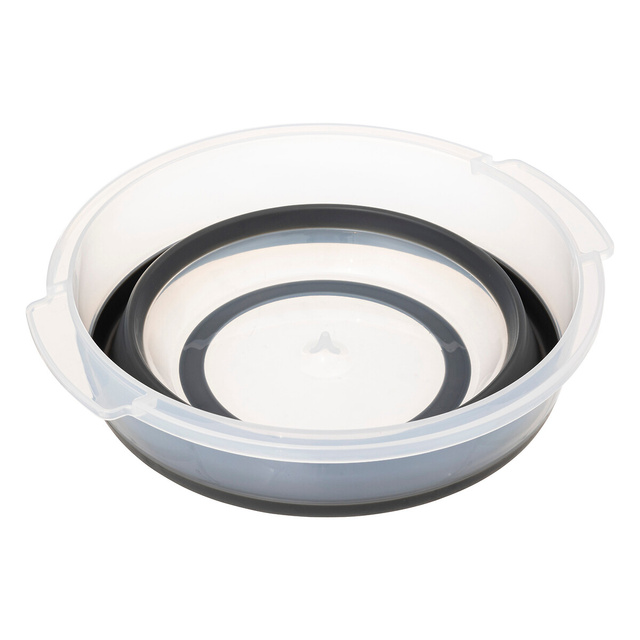 Uscator pentru salata din plastic cu maner retractabil