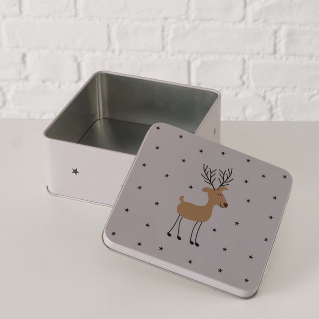 Cutie pentru prăjituri, metal, TIMBA, 2 bucăți