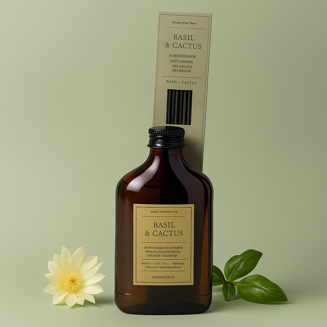 Difuzor de parfum cu bețișoare HOME SCENT, 200 ml, model 3