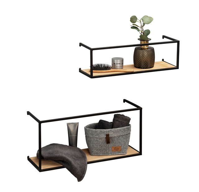 Rafturi de perete pentru camera GEO, 2 bucăți, Wenko