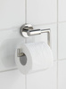 Suport pentru hârtie igienică BOSIO SHINE - oțel inoxidabil, WENKO, argintiu lucios