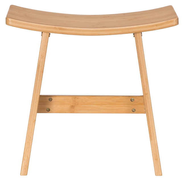 Scaun din bambus cu scaun confortabil, OSAKA