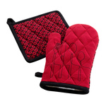 Manusa de bucatarie cu suport de vase CUISILINE, din bumbac reciclat